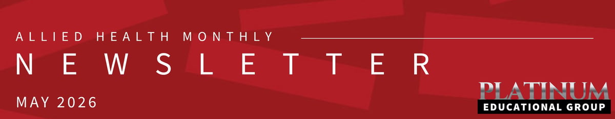 Allied Health May Header Newsletter
