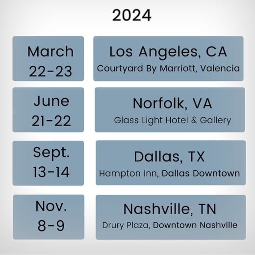 New Dates 2024